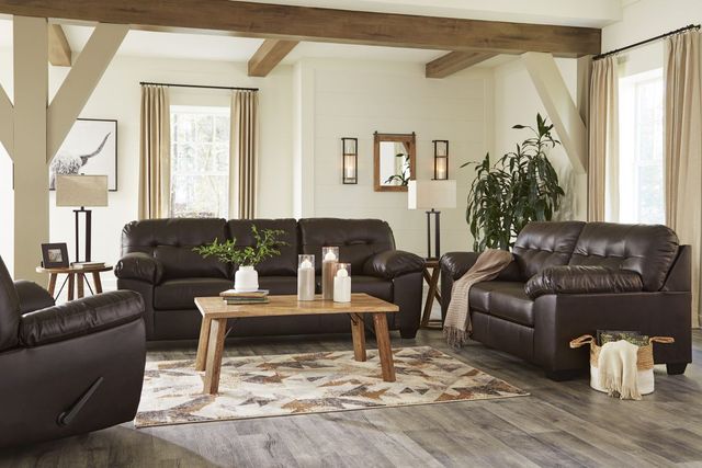 Signature Design by Ashley® Donlen Chocolate Sofa-4