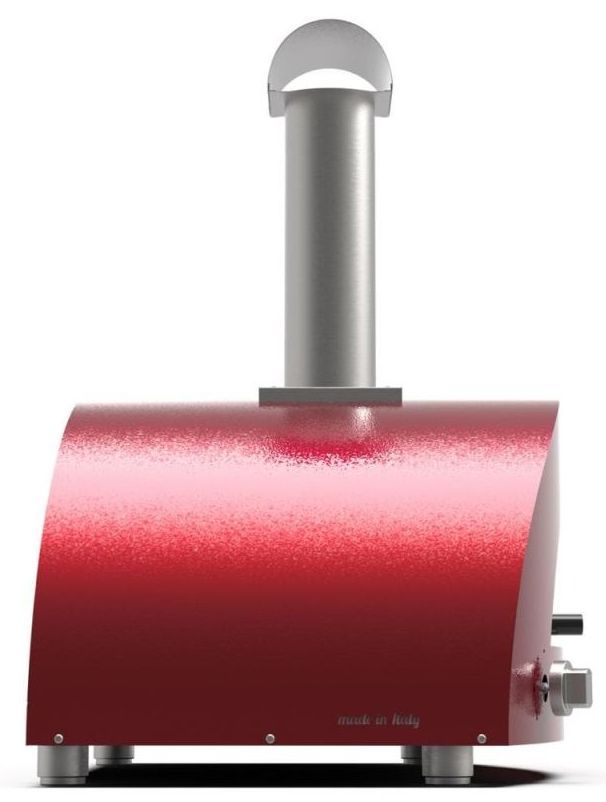 Alfa Moderno Antique Red Pizza Oven-2