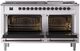 Ilve® Nostalgie II Series 60" Custom RAL Color Pro Style Dual Fuel Range-1
