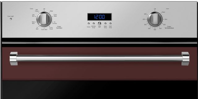 Viking® 3 Series 30" Kalamata Red Single Electric Wall Oven-1