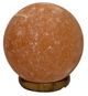 A & B Home Pink Himalayan Salt Lamp with Ball Shape and Wooden Base-0