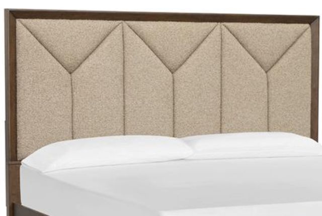 Magnussen Home® Callisto Bourbon Brown/Santa Cruz Queen Panel Upholstered Headboard-0