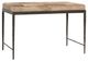 Classic Home Achen Bronze/Canyon Sand Hide 28" Bench-0