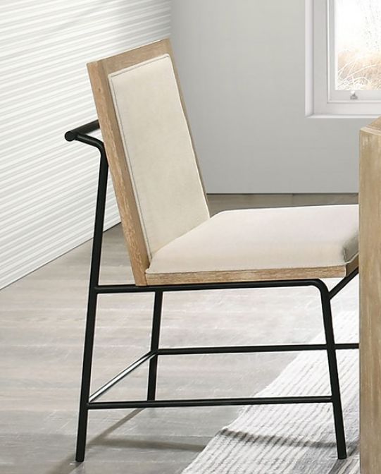 Furniture of America® Edenbridge 5-Piece Oak Dining Table Set-2