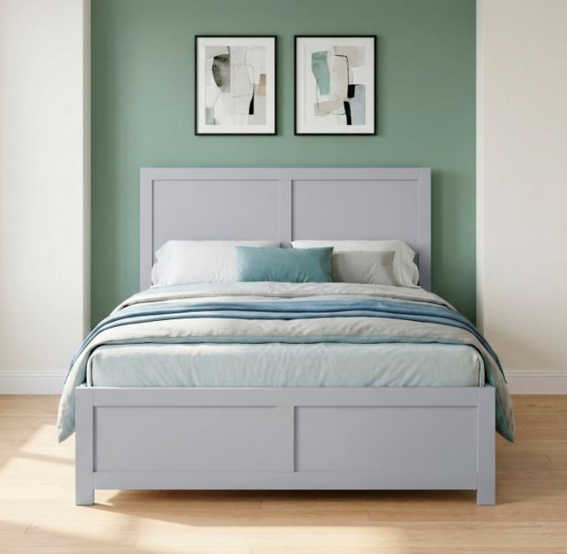 Homelegance® Orion Gray Full Platform Bed-1
