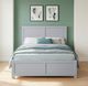 Homelegance® Orion Gray Full Platform Bed-1