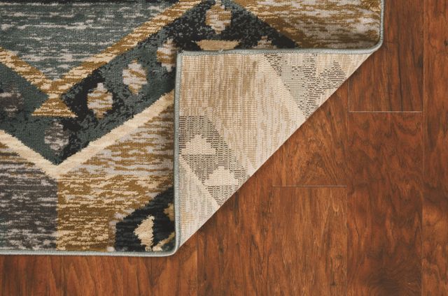 KAS Rugs Chester 5637 Seafoam Woodlands 5'x8' Rug-4