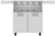 Aspire By Hestan® 36.81" Stainless Steel Double Door Tower Cart-0