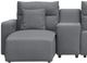Signature Design by Ashley® Modmax II 4-Piece Pepper/Salt Left-Arm Facing Power Reclining Sectional and Chaise with Console-1
