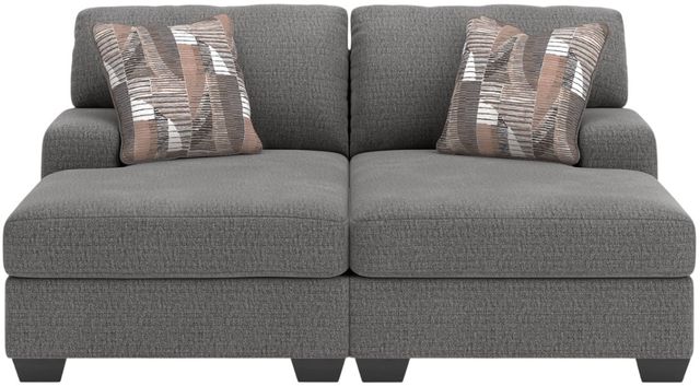 Signature Design by Ashley® Seyler Lane 2-Piece Graystone Super Chaise-1