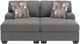Signature Design by Ashley® Seyler Lane 2-Piece Graystone Super Chaise-1