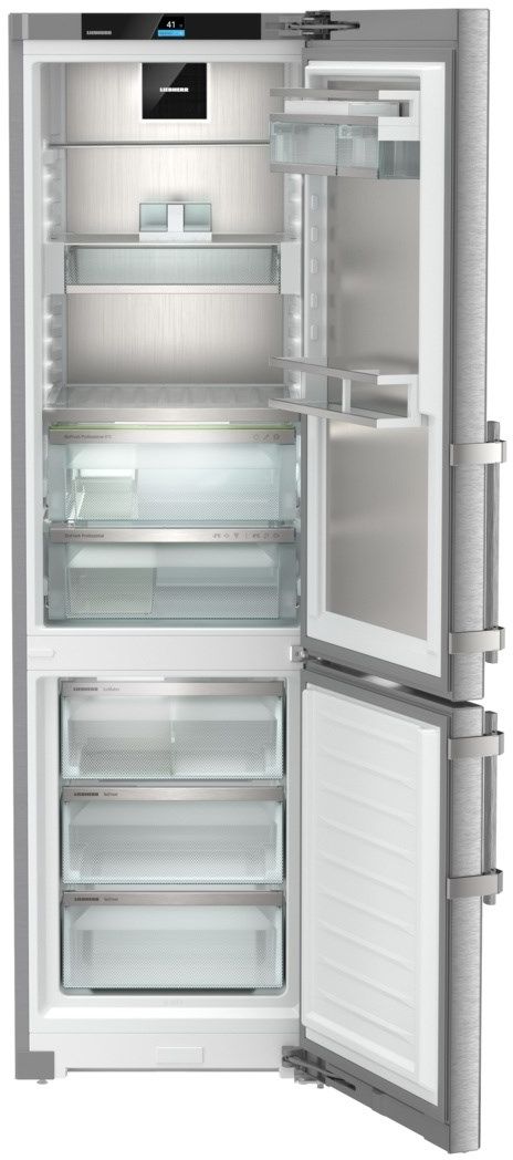 Liebherr 24" 12.7 Cu. Ft. Stainless Steel Bottom Freezer Refrigerator-1