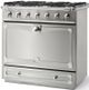 La Cornue CornuFe 90 Albertine 36" Stainless Steel Pro Style Induction Range-0