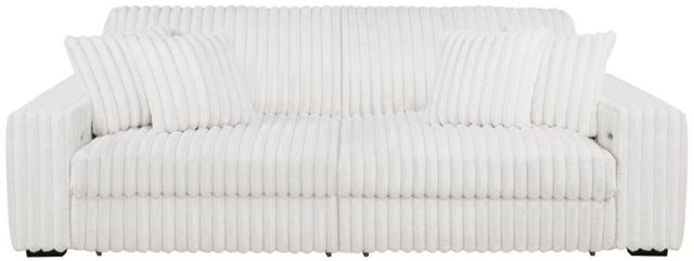Coaster® Jacana Ivory Corduroy Upholstered Dual Power Chaise Sofa-2