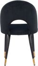 Zuo® Modern Menlo Black/Gold Dining Side Chair Set-4