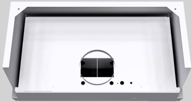 Vent-A-Hood® Designer Series 42" White Wall Mounted Range Hood-1