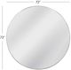 Bassett Mirror Bellona Silver Wall Mirror-2