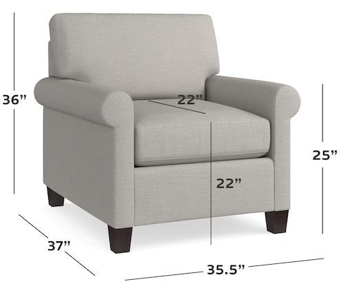 Bassett® Furniture Spencer Dove Chair-2