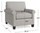 Bassett® Furniture Spencer Dove Chair-2