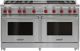Wolf® 60" Stainless Steel Pro Style Gas Range-0