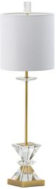 A & B Home Clear/Gold Buffet Lamp-0