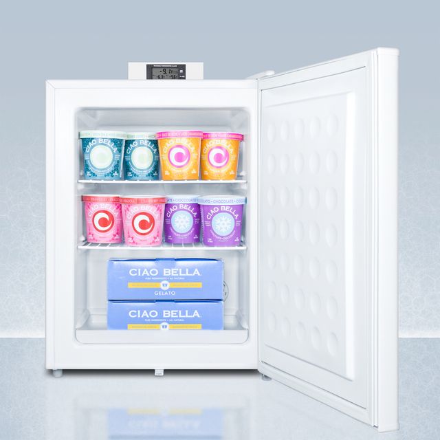 Accucold® by Summit® 19" 1.8 Cu. Ft. White Compact All Freezer-3
