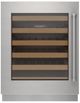 Sub-Zero® Designer Series 24" Panel Ready Left Hinge Undercounter Wine Storage-0
