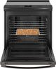 GE Profile™ 30" Fingerprint Resistant Black Stainless Slide-In Electric Range-3