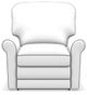 La-Z-Boy® Addison Charcoal Power Rocking Recliner-1