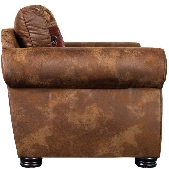 Porter International Designs Hunter Brown Chair-2