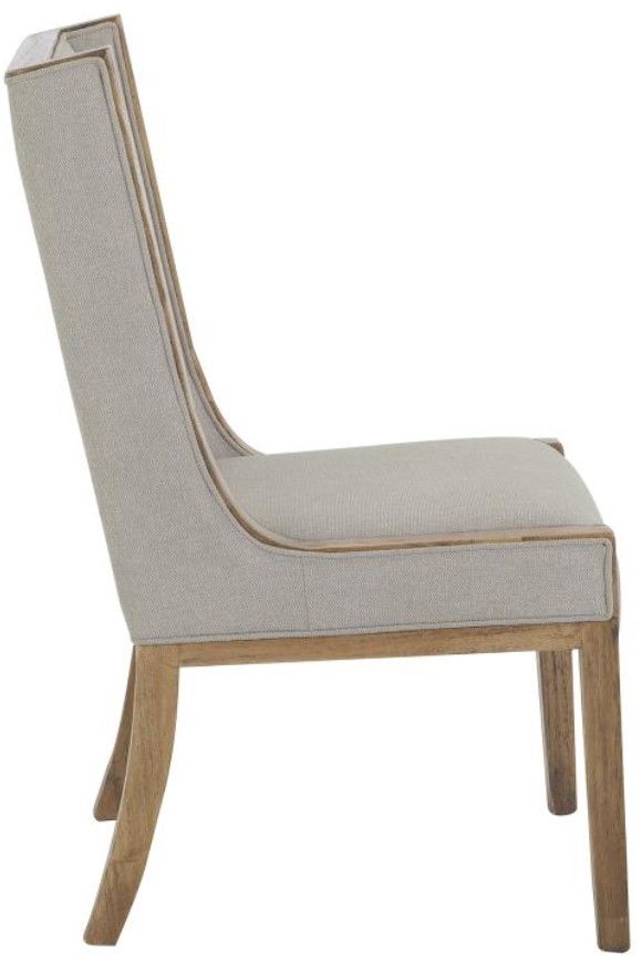 International Furniture Direct Balam Ivory Side Chair-2