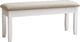 Powell® Jane Honey Brown/Vanilla White Storage Bench-0