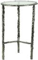 A & B Home 2-Piece Antique Silver Side Table Set-1