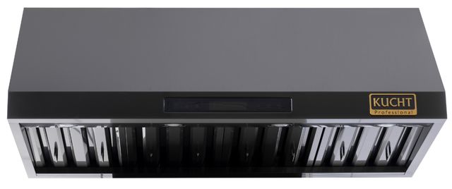 Kucht Professional Gemstone™ 48" Titanium Stainless Steel Under Cabinet Range Hood-1