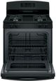 GE® 30" Black Freestanding Gas Range-2