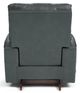 La-Z-Boy® Maddox Slate Leather Manual Rocking Recliner-3