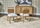 Modus Furniture Dorsey Ginger/Ricotta Upholstered Dining Side Chair-1