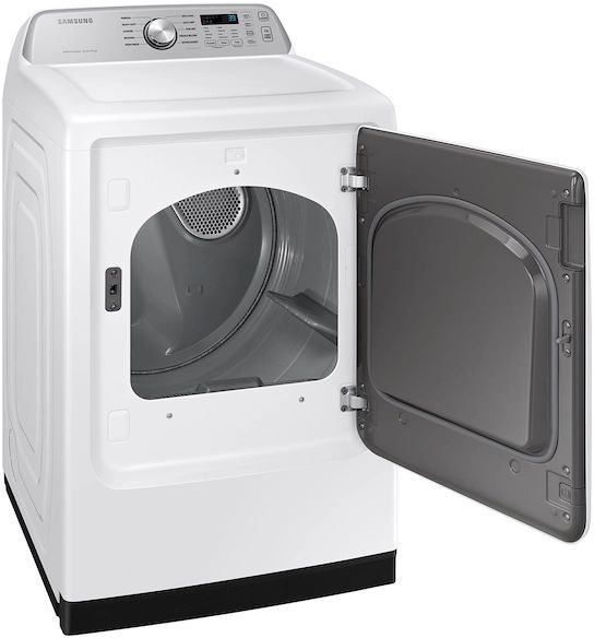 Samsung White Top Load Washer & Gas Dryer Laundry Pair-3