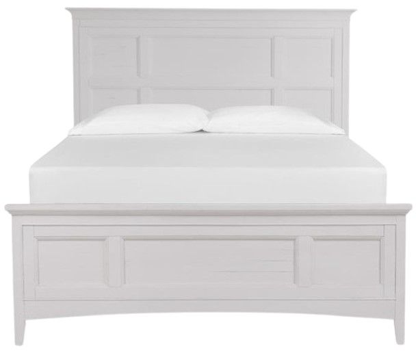 Magnussen Home® Heron Cove Chalk White California King Panel Bed-2