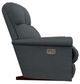 La-Z-Boy® Pinnacle Denim Power Rocking Recliner with Headrest and Lumbar-2