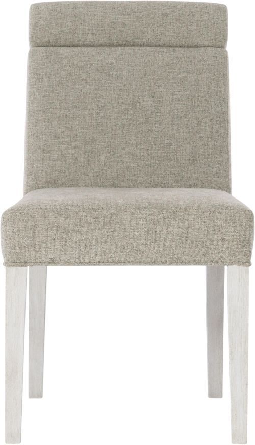 Bernhardt Foundations Gray/Linen Dining Side Chair-3
