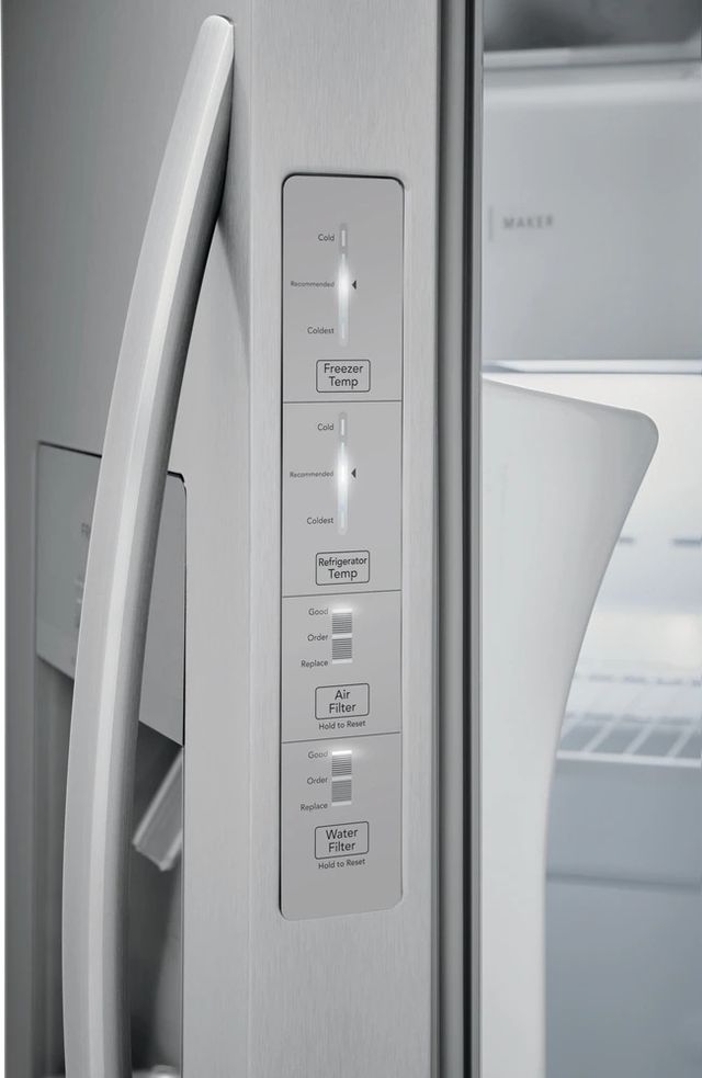 Frigidaire® 36" 25.6 Cu. Ft. Stainless Steel Side-by-Side Refrigerator-4