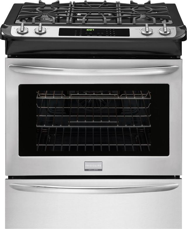 Frigidaire Gallery® 30" Stainless Steel Slide In Gas Range