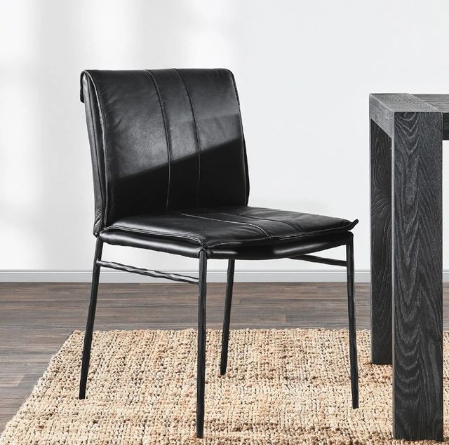 Classic Home Mayer 2-Piece Jet Black Dining Chair Set -1