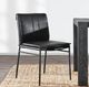 Classic Home Mayer 2-Piece Jet Black Dining Chair Set -1