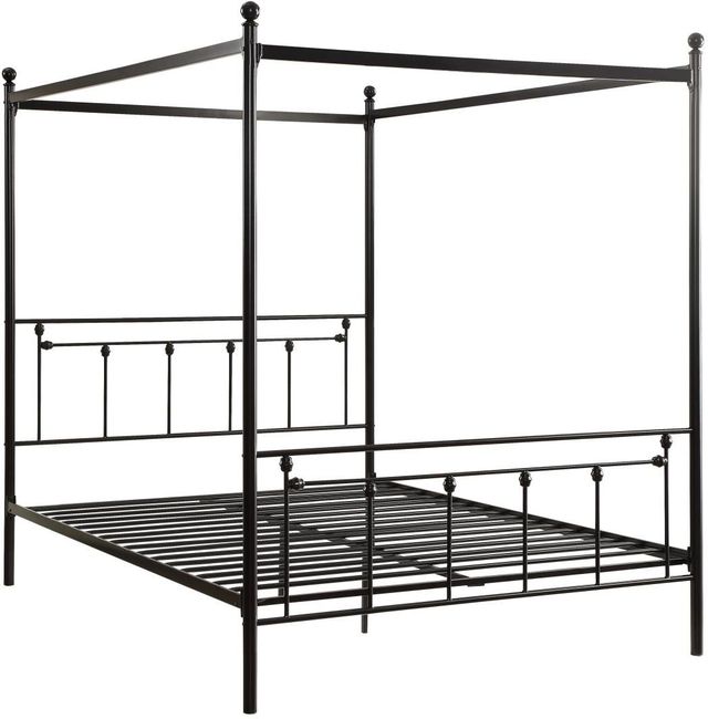 Homelegance® Chelone Black Canopy Bed-0
