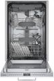 Bosch® 800 Series 18" Panel Ready Top Control Built In Dishwasher-1