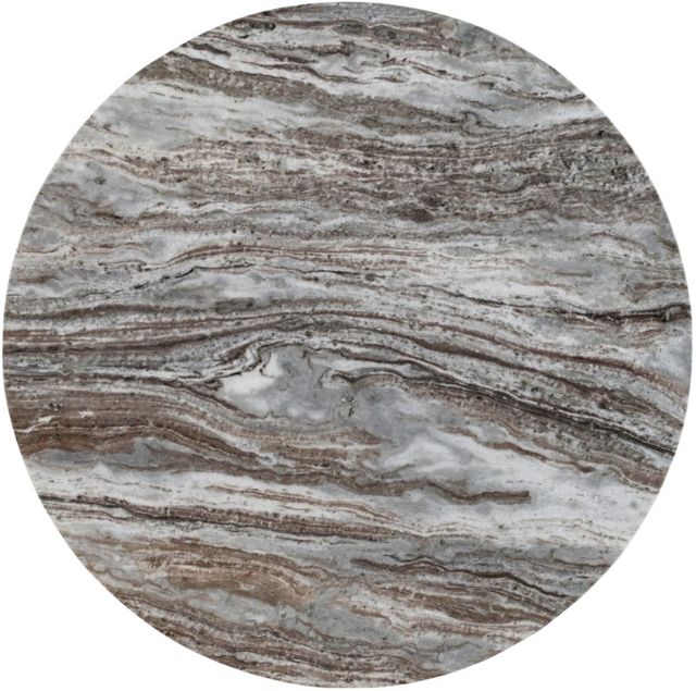 Meridian Furniture Spherical Brown Marble Coffee Table-2