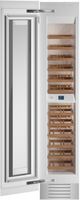 Bertazzoni 18" Panel Ready Left Hinge Built-In Wine Cooler-0