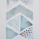 Olliix by Urban Habitat Blue/Grey Set of 2 This and That Way Framed Gel Coat Canvas-5